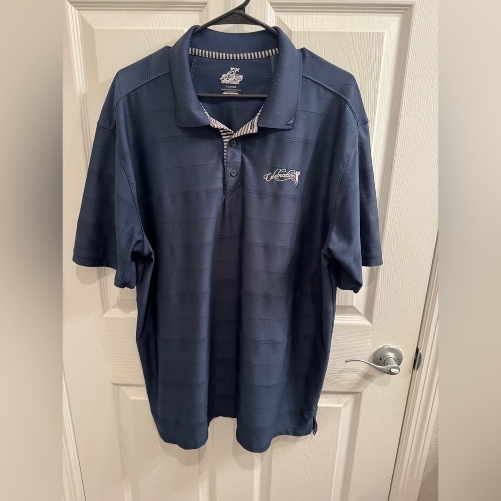 A-Head Men's Navy Polo Shirt